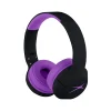 Kid-Safe ANC Wired/Wireless Active Noise Canceling On-Ear, Bluetooth, Blackout Electric Purple (MZX4500-BOPUR)<Altec Lansing Hot