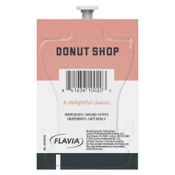 Alterra Donut Shop Blend Coffee Flavia Freshpack, Medium Roast, 100/Carton (MDRA200)