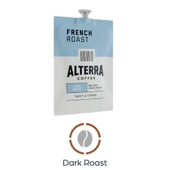 Alterra French Roast Coffee Flavia Pods, Dark Roast, 100/Carton (MDRA184)
