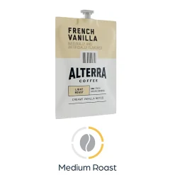 Alterra French Vanilla Coffee Flavia Freshpack, Light Roast, 100/Carton (MDRA183)