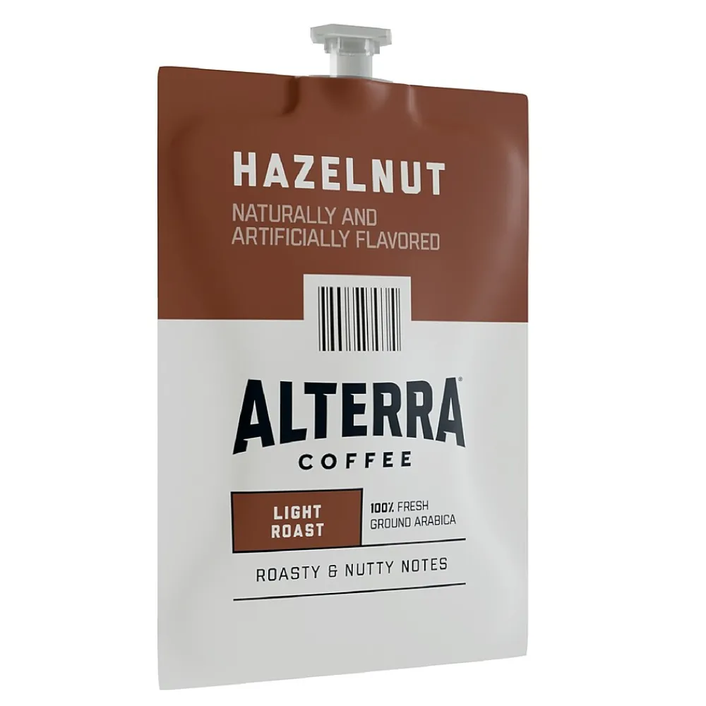 Alterra Hazelnut Coffee Flavia Freshpack, Medium Roast, 100/Carton (MDRA185)