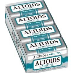 Altoids Arctic Sugar Free Wintergreen Mints, 9.6 oz., 8/Pack (209-00489)
