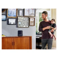 Amazon Studio Zigbee, Wi-Fi, Bluetooh Wireless Smart Speaker, Charcoal (B07G9Y3ZMC)