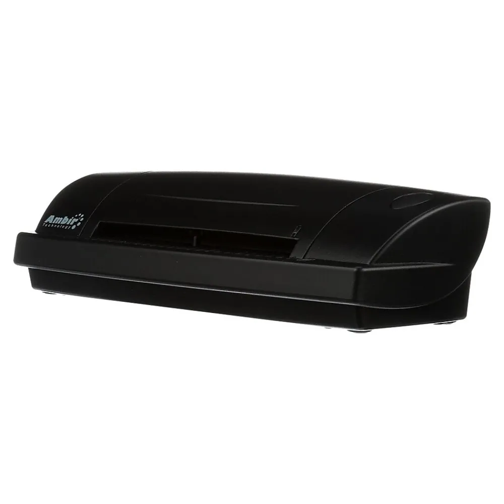 Ambir DS687-AS Portable Sheetfed Portable Scanner, Black