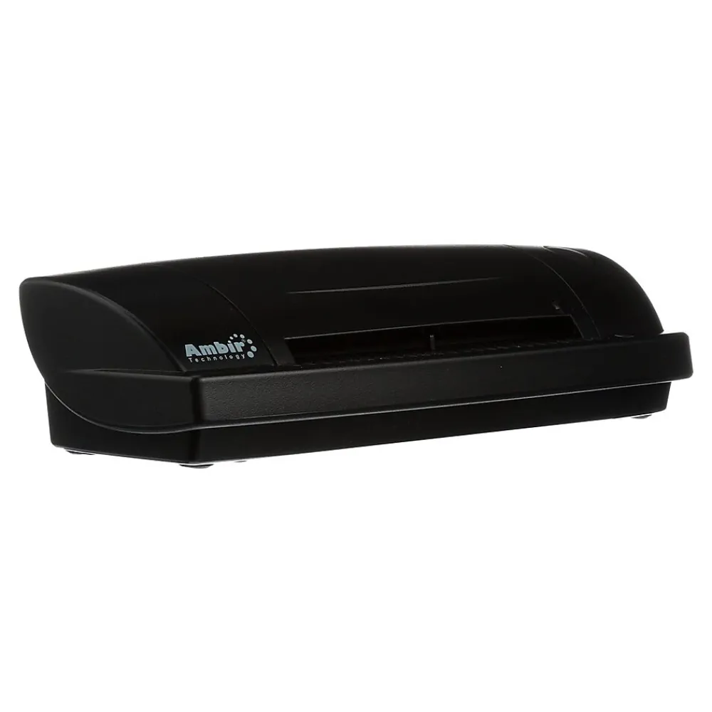 Ambir DS687-AS Portable Sheetfed Portable Scanner, Black