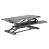 Mounts EZRiser36 Height Adjustable Sit/Stand Desk Computer Riser, Black<Amer Sale