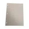 Filler Paper|American Paper Wide Ruled Filler Paper, 8.5" x 11", 3-Hole Punched, 500 Sheets/Pack (130P-20)