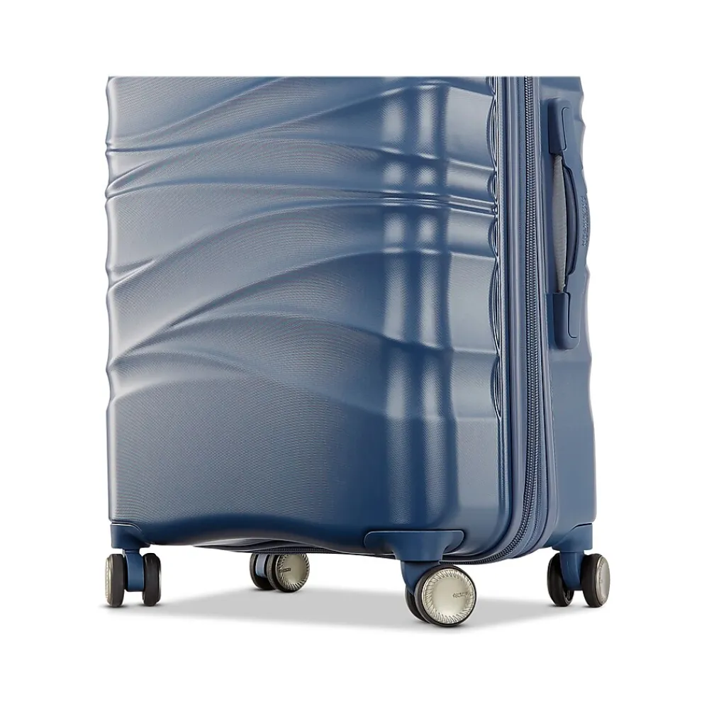 Cascade 22" Hardside Carry-On Suitcase, 4-Wheeled Spinner, Slate Blue (143244-E264)<American Tourister Hot