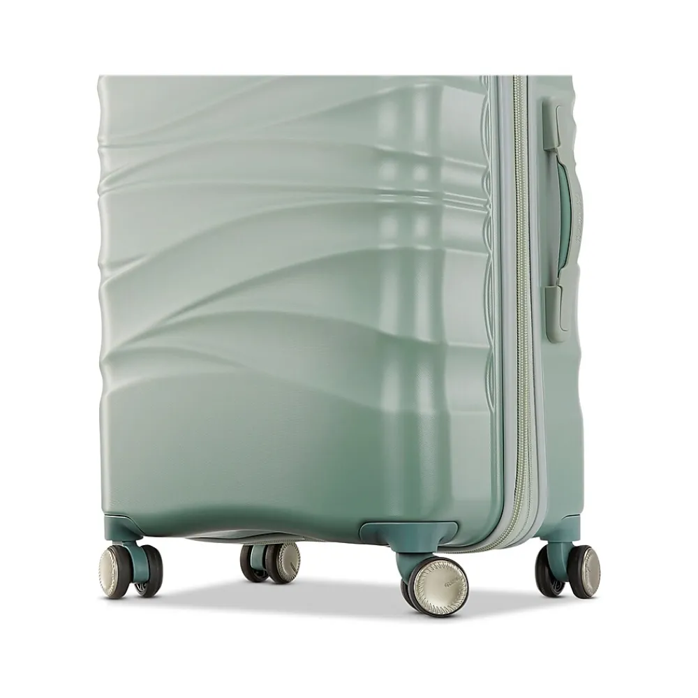 Cascade 22" Hardside Carry-On Suitcase, 4-Wheeled Spinner, Sage Green (143244-2017)<American Tourister