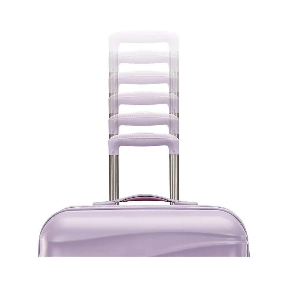 Cascade 22" Hardside Carry-On Suitcase, 4-Wheeled Spinner, Purple Haze (143244-4321)<American Tourister Discount