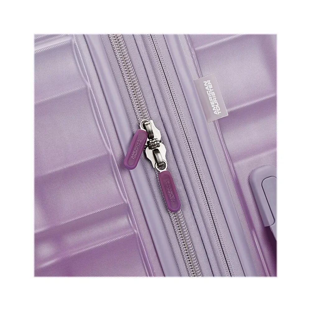Cascade 22" Hardside Carry-On Suitcase, 4-Wheeled Spinner, Purple Haze (143244-4321)<American Tourister Discount