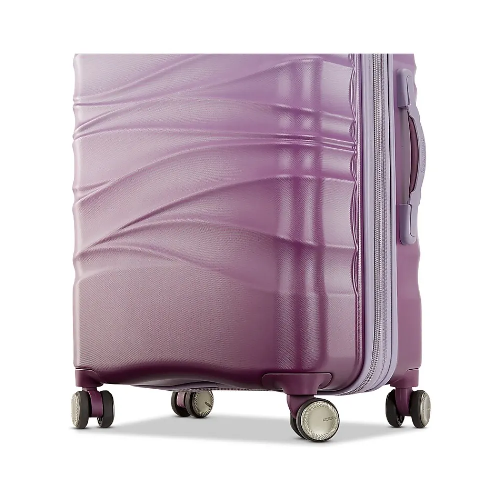 Cascade 22" Hardside Carry-On Suitcase, 4-Wheeled Spinner, Purple Haze (143244-4321)<American Tourister Discount