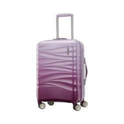 Cascade 22" Hardside Carry-On Suitcase, 4-Wheeled Spinner, Purple Haze (143244-4321)<American Tourister Discount