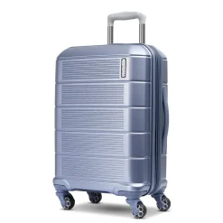Stratum 2.0 22" Hardside Carry-On Suitcase, 4-Wheeled Spinner, Slate Blue (142348-E264)<American Tourister Best