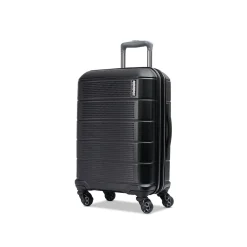 Stratum 2.0 22" Hardside Carry-On Suitcase, 4-Wheeled Spinner, Jet Black (142348-1465)<American Tourister New