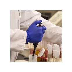 Professional Series Powder Free Nitrile Exam Gloves, Latex Free, Medium, Indigo, 100/Box (AINPF44100)<Ammex Clearance