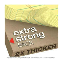 Notepads|Ampad Double-Sheet Notepad, 8.5