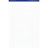 Notepads|Ampad Evidence Notepad, 8.5" x 14", Wide Ruled, White, 50 Sheets/Pad, 12 Pads/Pack (TOP 20-320)