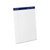 Notepads|Ampad Gold Fibre Notepads, 8.5" x 11.75", Narrow Ruled, White, 50 Sheets/Pad, 12 Pads/Pack (TOP 20-072)