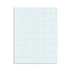 Notepads|Ampad Graph Writing Pad 8-1/2x11", Quad Ruling Graph Paper, 8 Squares/Inch, White, 50 Sheets/Pad