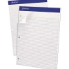Notepads|Ampad Notepad, 8.5" x 11.75", Narrow Ruled, White, 100 Sheets/Pad (20-346)