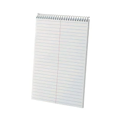 Notepads|Ampad Steno Pad, 6" x 9", Gregg Ruled, White, 80 Sheets/Pad (TOP 25-774)