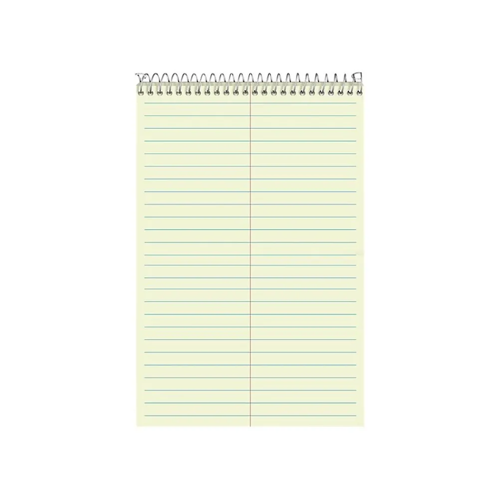 Notepads|Ampad Steno Pad, 6" x 9", Gregg Ruled, Green, 60 Sheets/Pad (TOP 25-270)