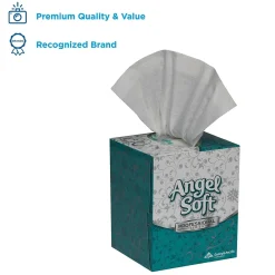 Professional Series  Facial Tissue, 2-ply, 96 Tissues/Box (46580)<Angel Soft Best