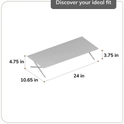 Outlet Anji Mountain Acacia Wood & Metal Monitor Stand, Up to 32