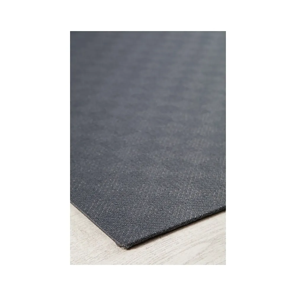 Chair Mats*Anji Mountain Rug'd Beluga Carpet & Hard Floor Chair Mat, 36" x 48", Gray Polyester (AMB9029)
