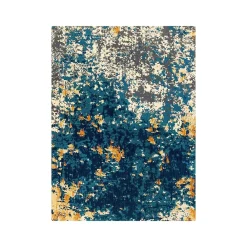 Chair Mats*Anji Mountain Rug'd Bilbao Carpet & Hard Floor Chair Mat, 36" x 48'', Multicolored (AMB9016)