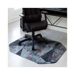 Chair Mats*Anji Mountain Rug'd Cracked Ice Carpet & Hard Floor Gaming Chair Mat, 36