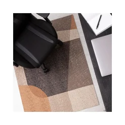Chair Mats*Anji Mountain Rug'd Jasper Carpet & Hard Floor Chair Mat, 36
