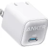 511 Nano 3 GaN USB-C Wall Charger for Multiple Brands, White (A2147J21-1)<Anker Best