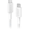 322 USB-C to USB-C Charging Cable, 6 ft., White (A81F6H21-1)<Anker Clearance