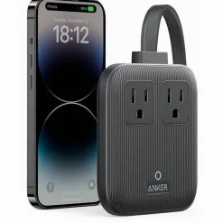 Nano USB-A/USB-C Charging Station, 5 ft., Black (A9129111)<Anker Outlet