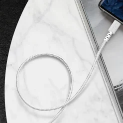 Powerline Select+ USB-A to Lightning Charging Cable, 6 ft., White (A8013H21-1)<Anker Best