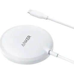PowerWave 6' MagSafe USB-C Magnetic 7.5W Charging Pad for Apple, White (A2565H21-1)<Anker Online