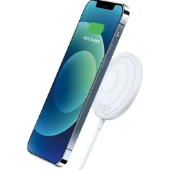 PowerWave 6' MagSafe USB-C Magnetic 7.5W Charging Pad for Apple, White (A2565H21-1)<Anker Online