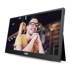 Discount AOC 15.6" 60 Hz LCD Portable Monitor, Black (16T3E)