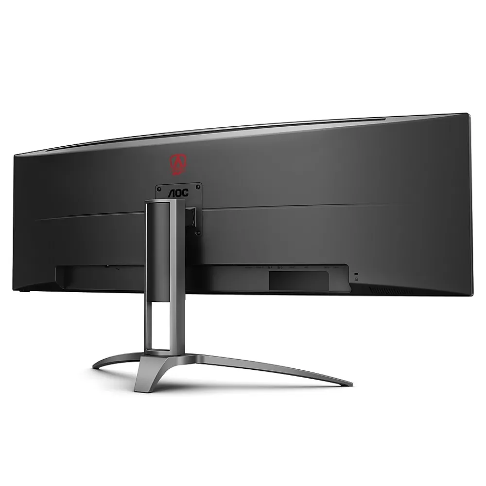 Outlet AOC AGON 49" Curved 4K Ultra HD 165 Hz LCD Gaming Monitor, Black (AG493UCX2)