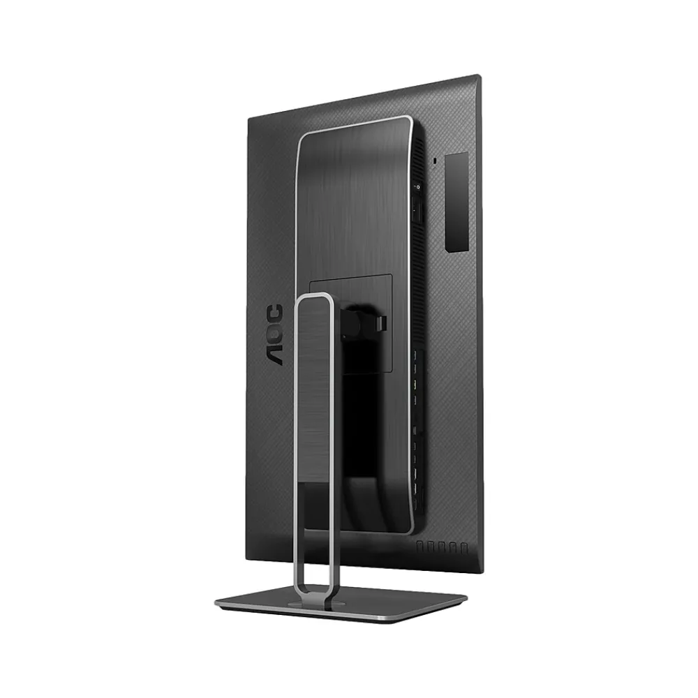 AOC U2 Series 27" 4K Ultra HD 60 Hz LCD Everyday Monitor, Black/Gray (U27U2DP)