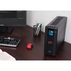 APC Back UPS Pro 1350VA 10-Outlet Battery Backup and Surge Protector, Black (BX1350M)