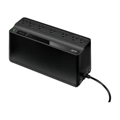 APC Back-UPS BE Series 600VA 7-Outlet Desktop Battery Backup & Surge Protector w/ USB, Black (BE600M1)