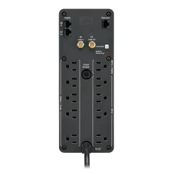 APC Back-UPS Pro 1500VA Battery Backup and Surge Protector, 10-Outlets, Black (BR1500MS2)