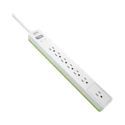 APC Essential SurgeArrest 7-Outlet Surge Protector, 6' Cord (PE76W)