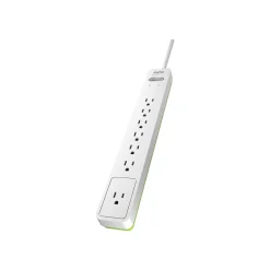 APC Essential SurgeArrest 7-Outlet Surge Protector, 6' Cord (PE76W)