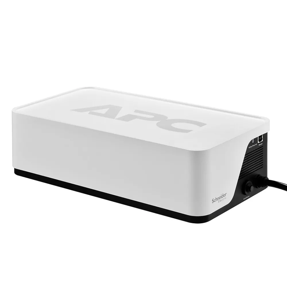 APC UPS Battery Backup, 1050VA UPS with 6 Backup Battery Outlets, USB Type-C, White (BE1050G3)