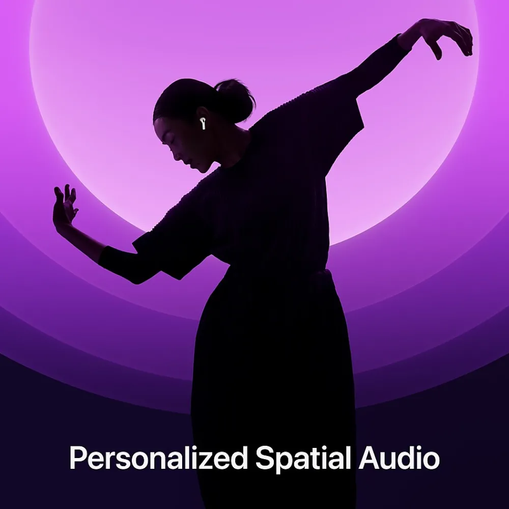 AirPods 4 Wireless Ambient Sound Earbuds with USB-C Charging Case, 4th Generation, Bluetooth, White (MXP63LL/A)<Apple Online