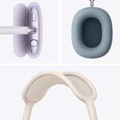 AirPods Max Wireless Active Noise Canceling Over-Ear Headset, USB-C, Bluetooth, Purple (MWW83AM/A)<Apple